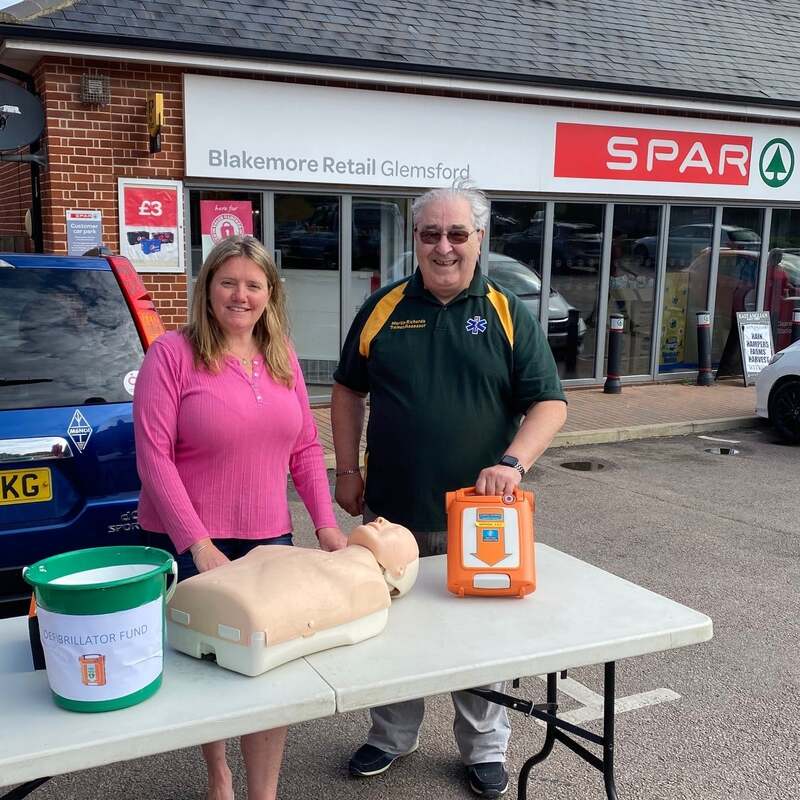 Martin Fundraising for AEDs